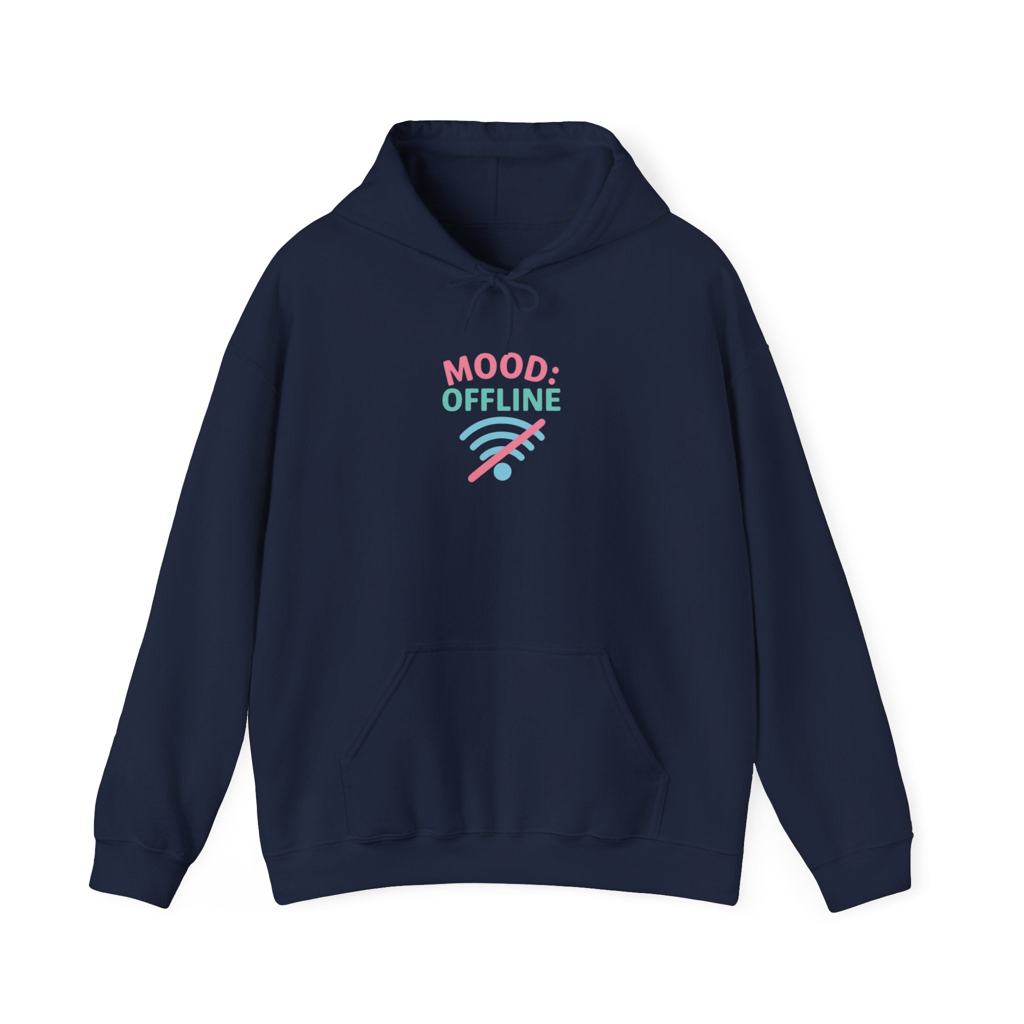 Mood Offline Sweatshirt, Cozy Unisex Hoodie for Relaxation, Gift for Tech Lovers, Perfect for Casual Days, Staycation Essentials