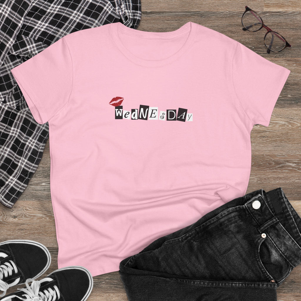 Wednesday Kiss Graphic Tee - Fun Women's Cotton T-Shirt for Casual Outfits, Cute Gift for Friends, Everyday Wear, Birthday or Holiday [...]