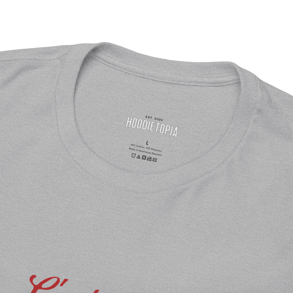 C'est La Vie Unisex Heavy Cotton Tee, Casual T-Shirt for Everyday Wear, Gift for Friends, Summer Essentials, Quote Tee, Trendy Streetwear