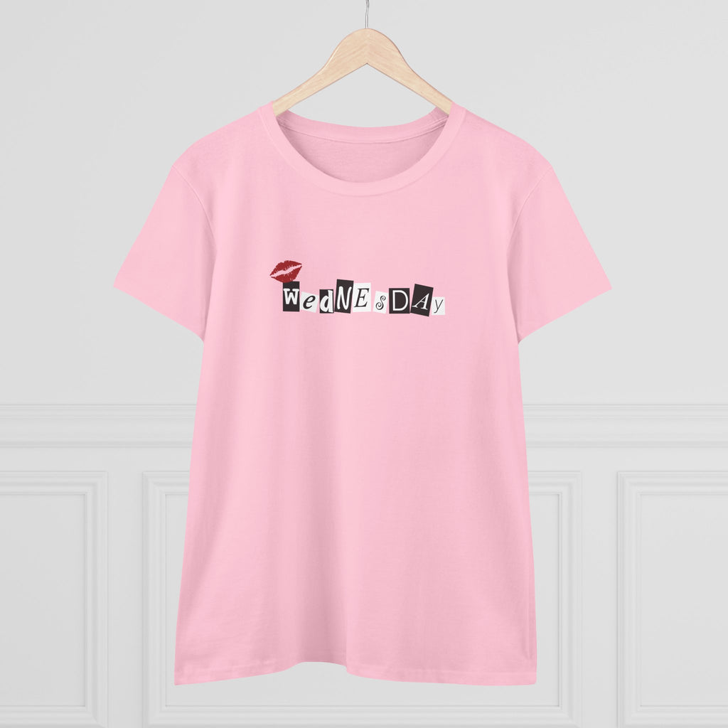 Wednesday Kiss Graphic Tee - Fun Women's Cotton T-Shirt for Casual Outfits, Cute Gift for Friends, Everyday Wear, Birthday or Holiday [...]