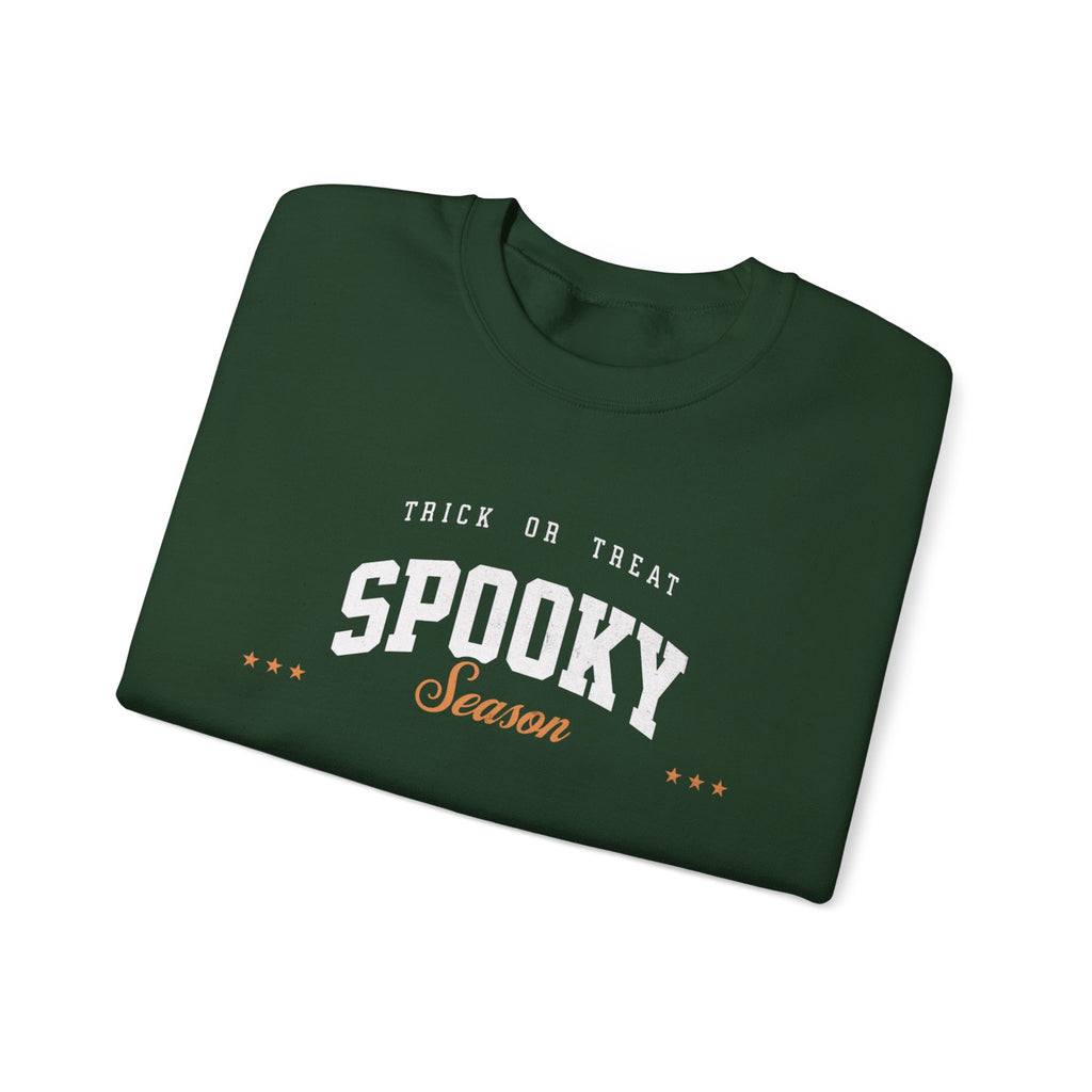 Spooky Season Crewneck Sweatshirt - Unisex Halloween Apparel for Trick or Treat Fun, Cozy Fall Days, Halloween Party Outfit, Gift Idea
