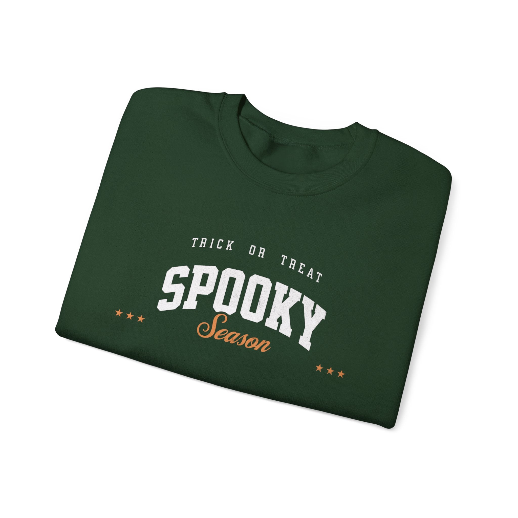 Spooky Season Crewneck Sweatshirt - Unisex Halloween Apparel for Trick or Treat Fun, Cozy Fall Days, Halloween Party Outfit, Gift Idea