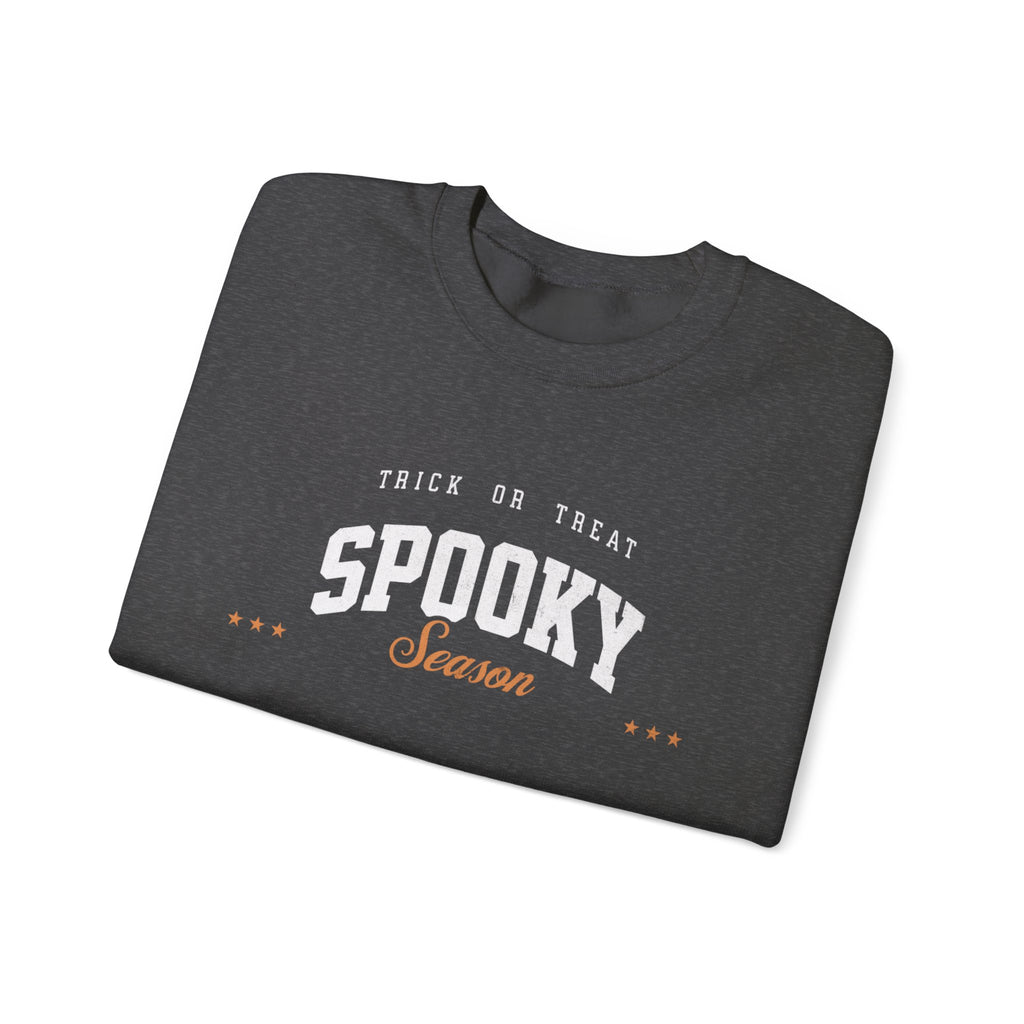 Spooky Season Crewneck Sweatshirt - Unisex Halloween Apparel for Trick or Treat Fun, Cozy Fall Days, Halloween Party Outfit, Gift Idea