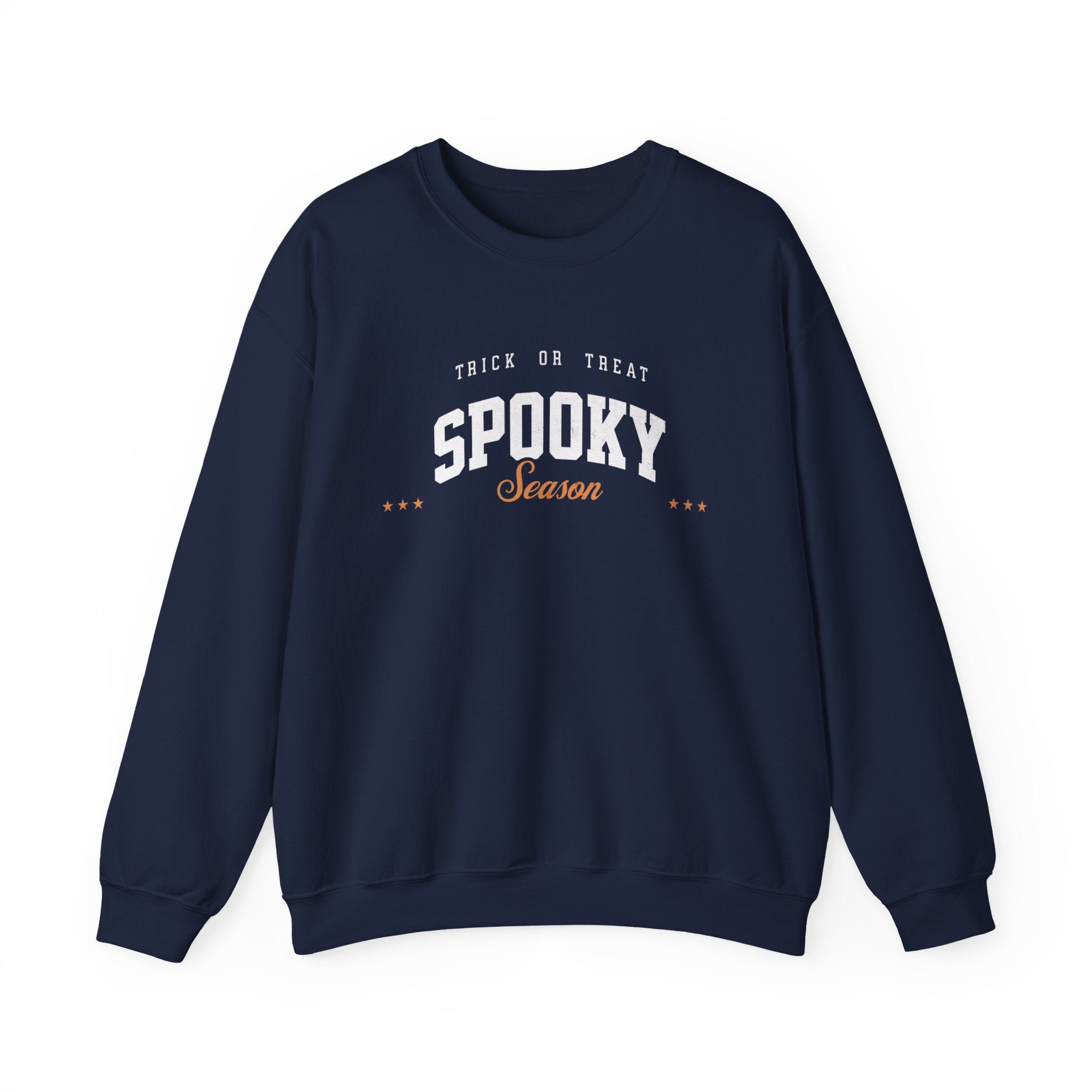 Spooky Season Crewneck Sweatshirt - Unisex Halloween Apparel for Trick or Treat Fun, Cozy Fall Days, Halloween Party Outfit, Gift Idea