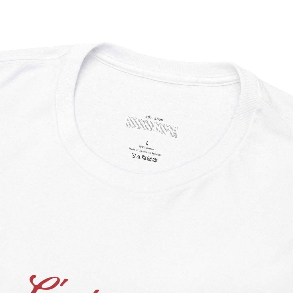 C'est La Vie Unisex Heavy Cotton Tee, Casual T-Shirt for Everyday Wear, Gift for Friends, Summer Essentials, Quote Tee, Trendy Streetwear