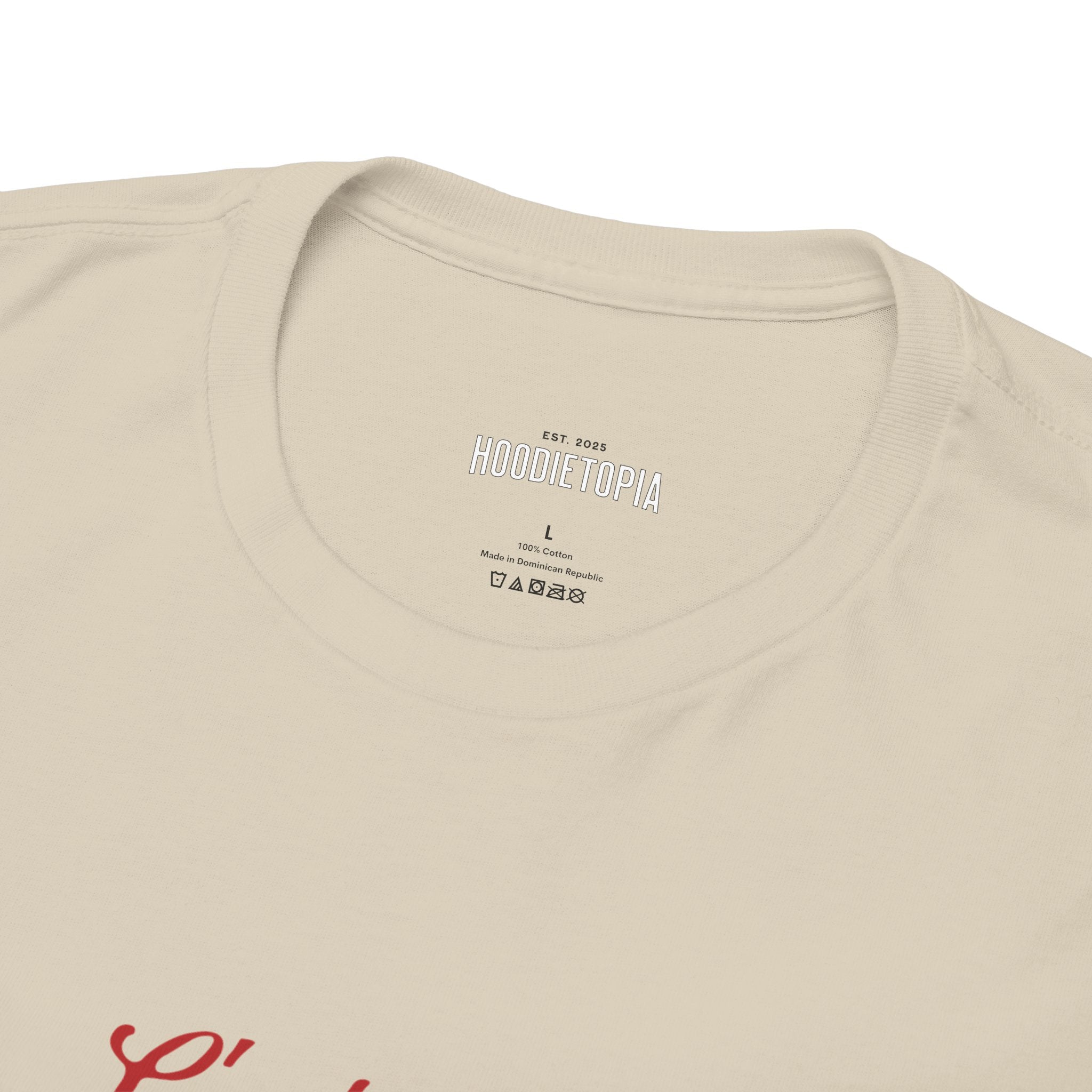 C'est La Vie Unisex Heavy Cotton Tee, Casual T-Shirt for Everyday Wear, Gift for Friends, Summer Essentials, Quote Tee, Trendy Streetwear