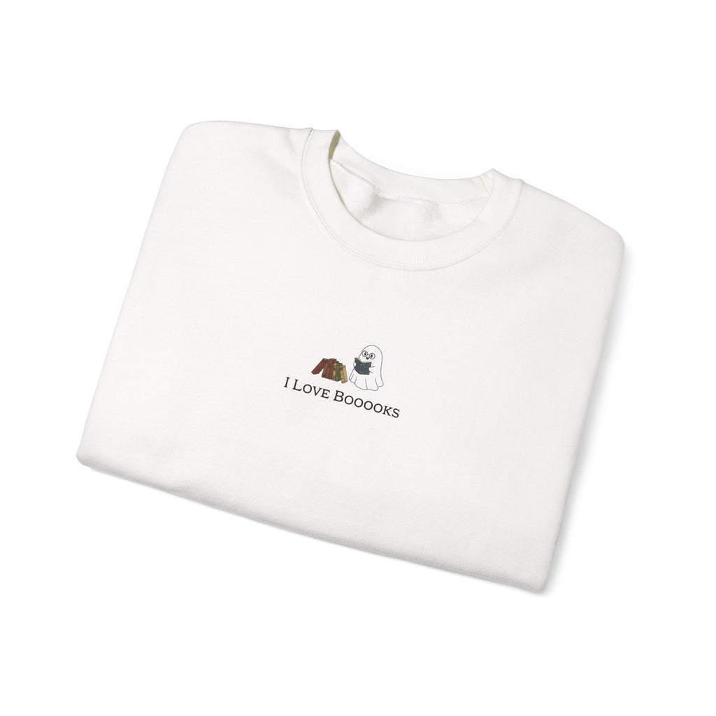 Cozy Book Lover's Crewneck Sweatshirt, I Love Books Apparel, Book Lover Gift, Unisex Sweatshirt for Casual Wear, Birthday Present