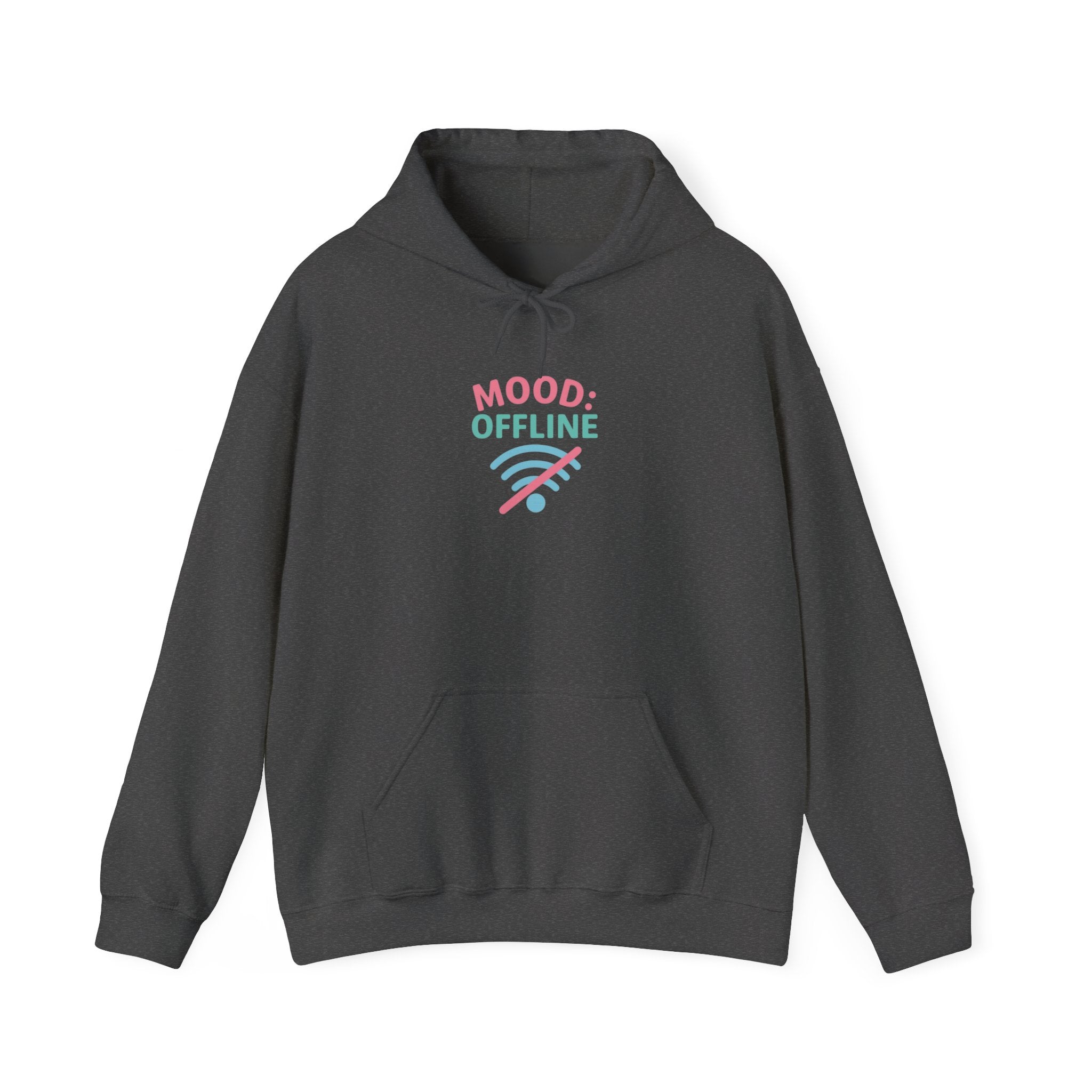 Mood Offline Sweatshirt, Cozy Unisex Hoodie for Relaxation, Gift for Tech Lovers, Perfect for Casual Days, Staycation Essentials