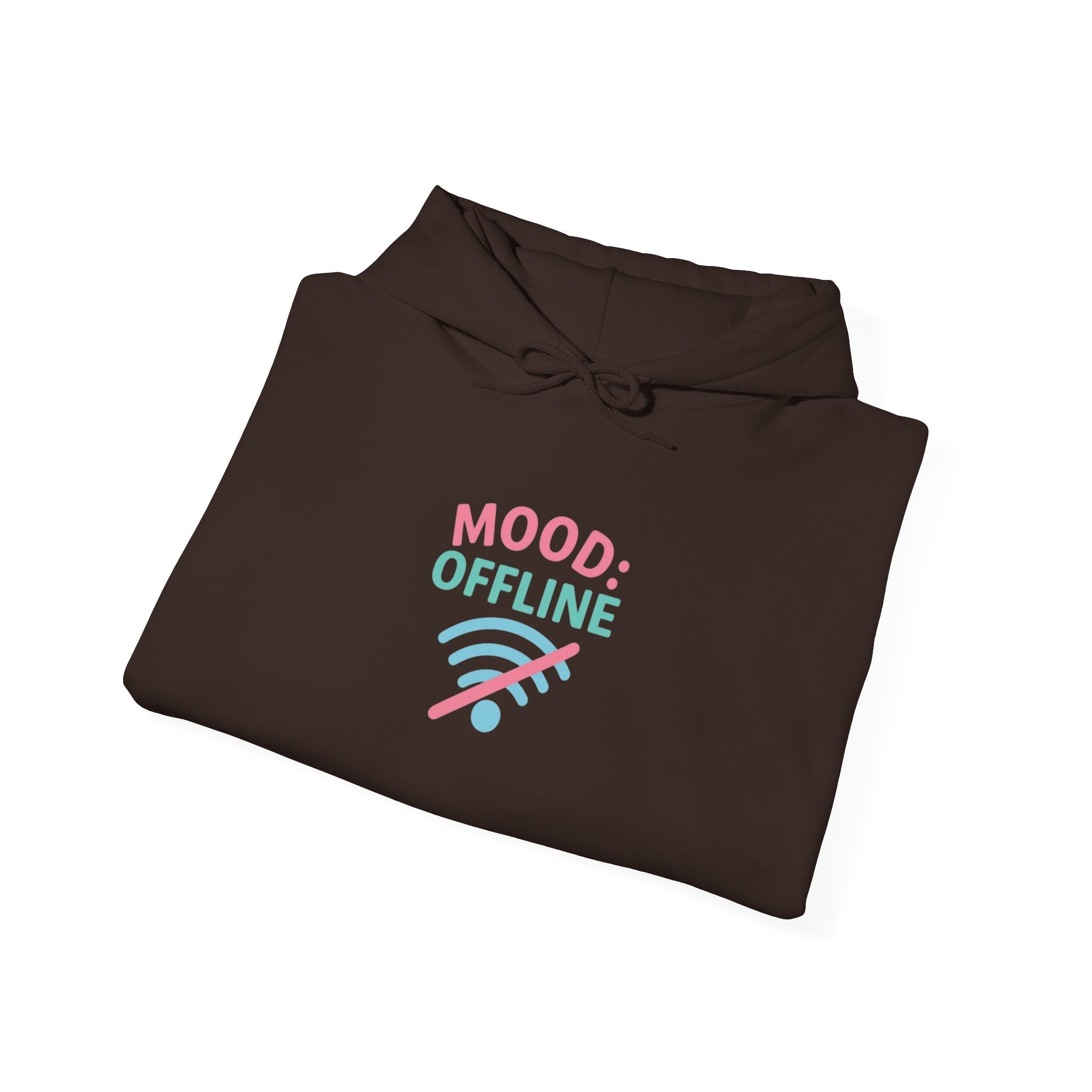 Mood Offline Sweatshirt, Cozy Unisex Hoodie for Relaxation, Gift for Tech Lovers, Perfect for Casual Days, Staycation Essentials