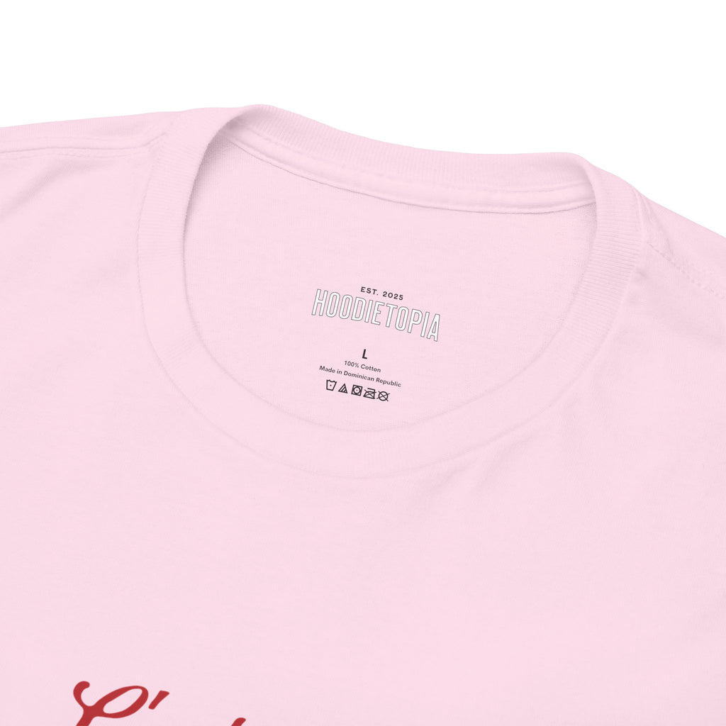 C'est La Vie Unisex Heavy Cotton Tee, Casual T-Shirt for Everyday Wear, Gift for Friends, Summer Essentials, Quote Tee, Trendy Streetwear