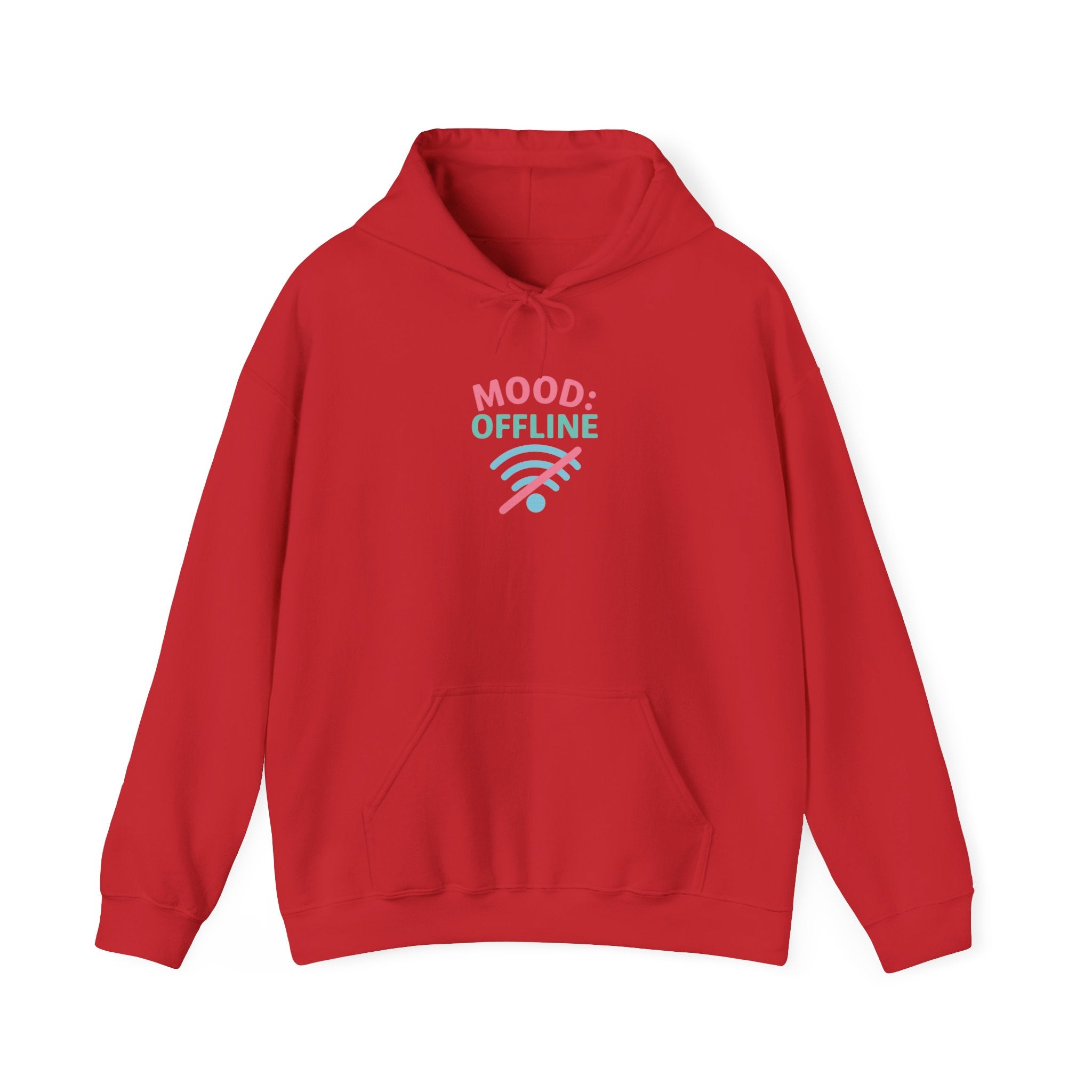 Mood Offline Sweatshirt, Cozy Unisex Hoodie for Relaxation, Gift for Tech Lovers, Perfect for Casual Days, Staycation Essentials