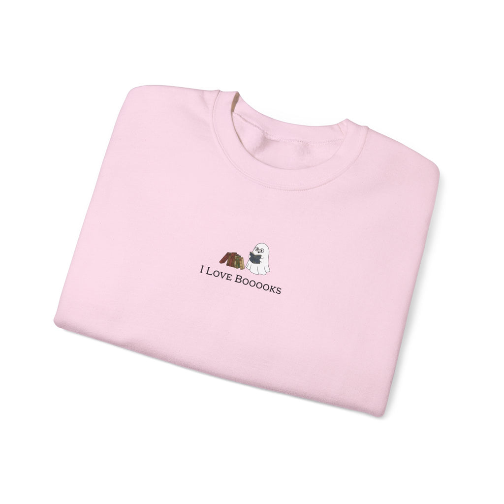 Cozy Book Lover's Crewneck Sweatshirt, I Love Books Apparel, Book Lover Gift, Unisex Sweatshirt for Casual Wear, Birthday Present