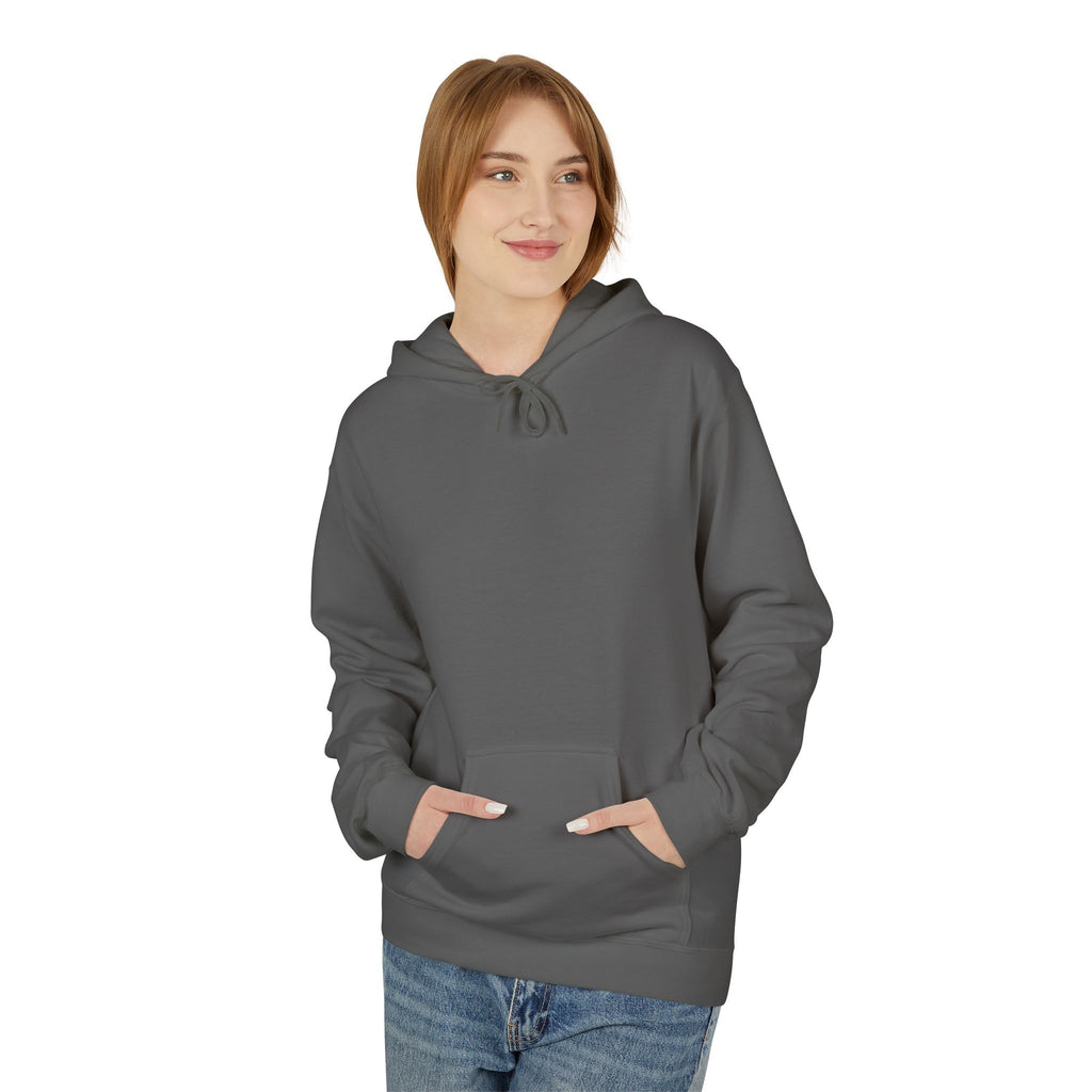 Born Lucky Fleece Hoodie - Unisex Midweight with Cherry Design